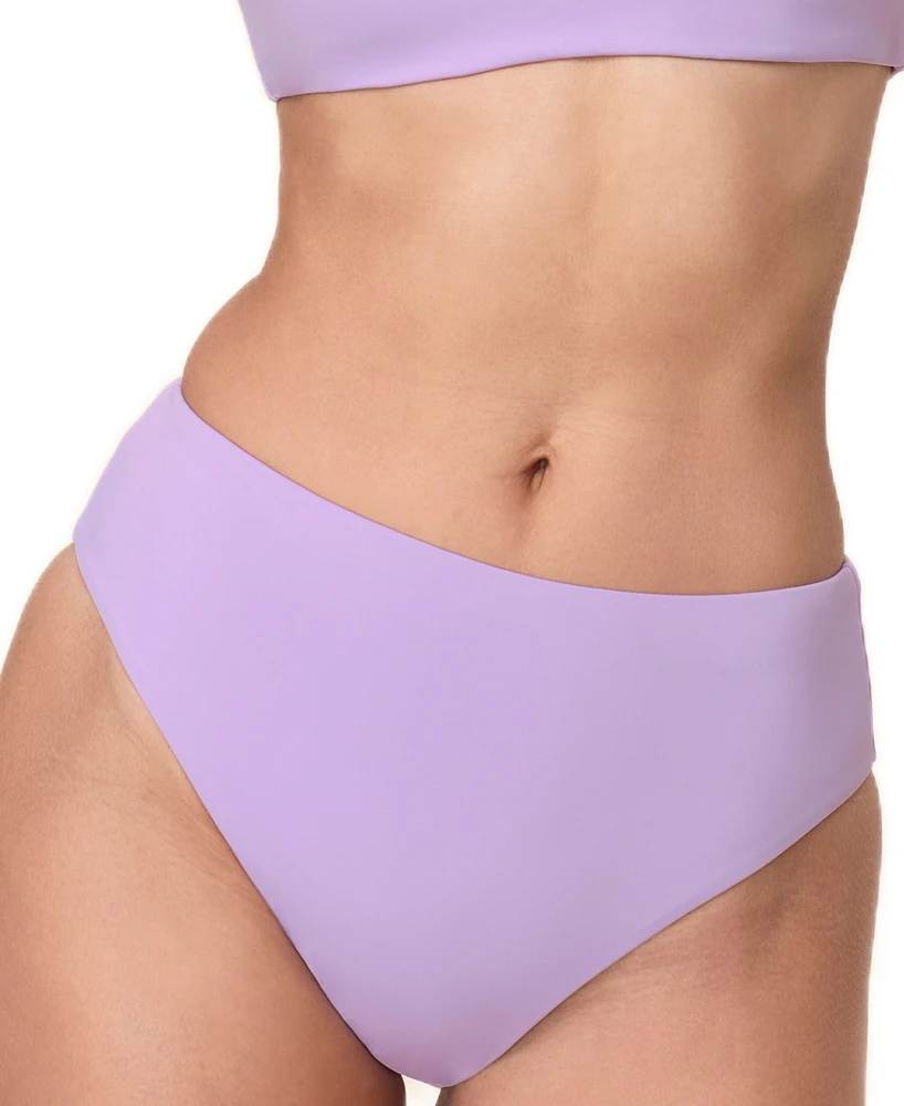 Women's '90s High-Waist High-Cut Cheeky Bikini Bottoms