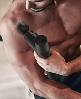 Tzumi PROfit Percussion Muscle Massage Gun, Rechargeable Deep Tissue Full-Body Massager with Multiple Attachments