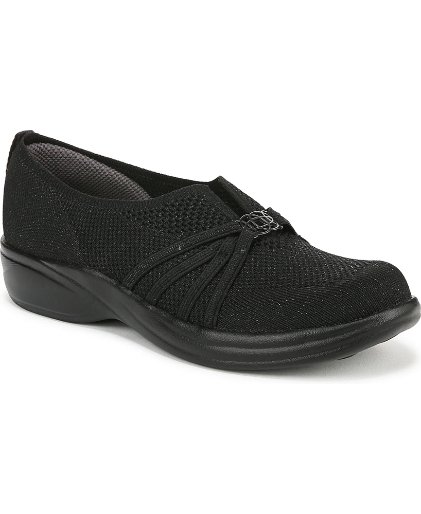 LifeStride Women's Niche Knit Washable Slip On Flats