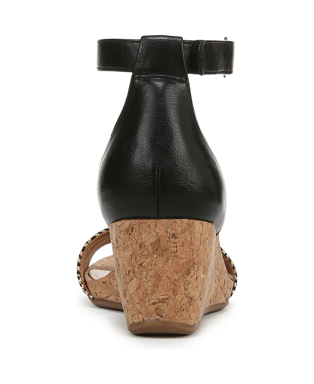 Wide Wedge Sandals For Women Naturalizer Adria Strappy Wedge Heel