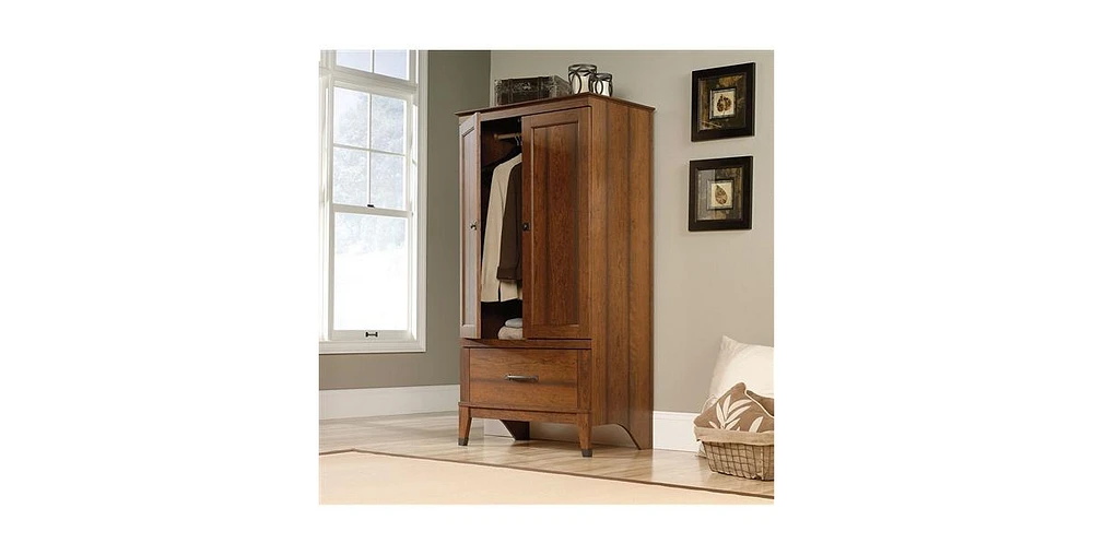 Slickblue Bedroom Wardrobe Cabinet Storage Armoire for Organized and Stylish Bedroom Storage