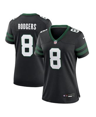 Nike Women's Aaron Rodgers Legacy Black New York Jets Alternate Game Jersey
