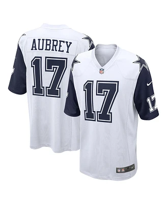 Nike Men's Brandon Aubrey White Dallas Cowboys Game Jersey