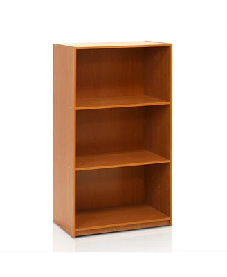 3-Shelf Bookcase – Compact Storage and Display Shelf for Living Room, Office, or Bedroom