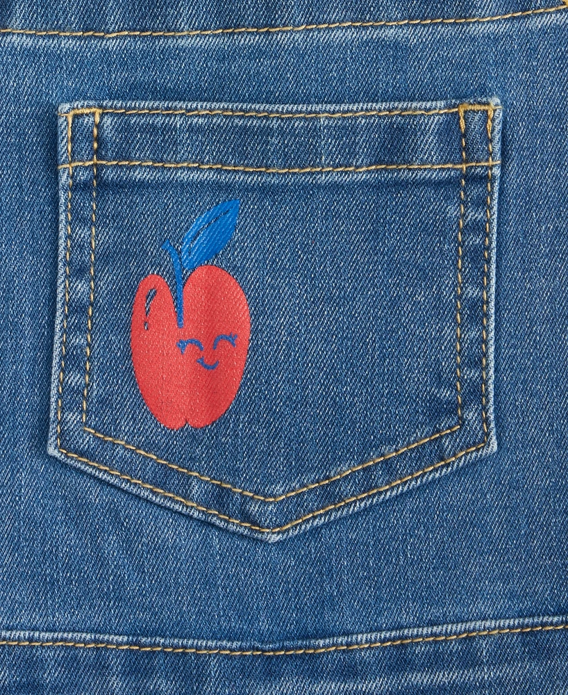 Epic Threads Toddler Girls Tally Denim Overalls, Exclusively at Macy's
