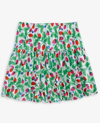 Big Girl Berry-Print Bubble Hem Skirt, Exclusively at Macy's