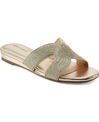 Easy Spirit Women's Calera Flat Slip-On Sandals