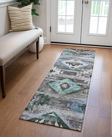 Addison Chantille Machine Washable ACN836 2'3"x7'6" Runner Area Rug