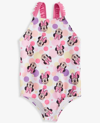 Minnie Mouse Toddler Girls Minnie Mouse One-Piece Swimsuit