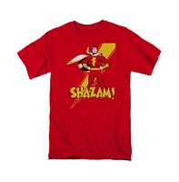 Dc Shazam Big & Tall Comics Short Sleeve Adult Tee / T-Shirt