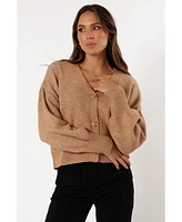 Petal and Pup Women's Isabel Button Front Cardigan