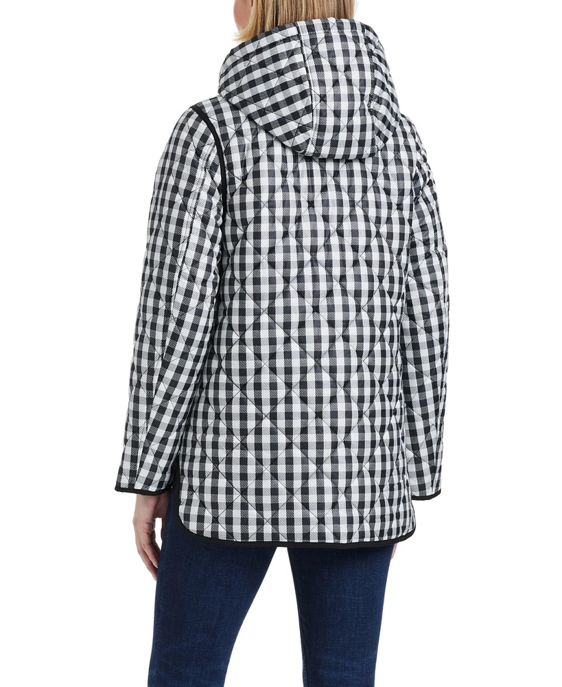 kate spade new york Women's Diamond Quilted A-line Jacket