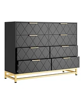 Dresser for Bedroom with 8 Drawer