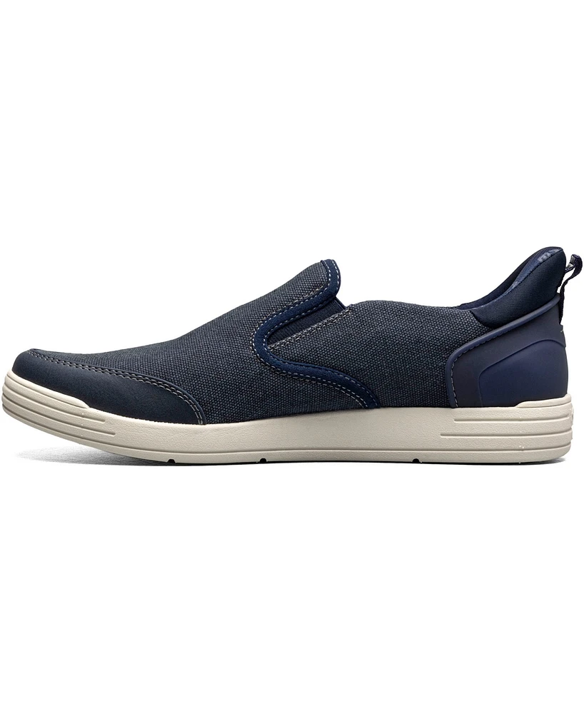 Nunn Bush Men's Kore City Walk Ez Canvas Slip On Shoe