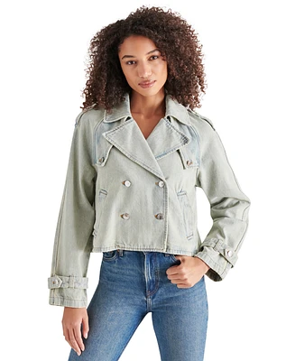 Steve Madden Women's Sirus Double-Breasted Jacket
