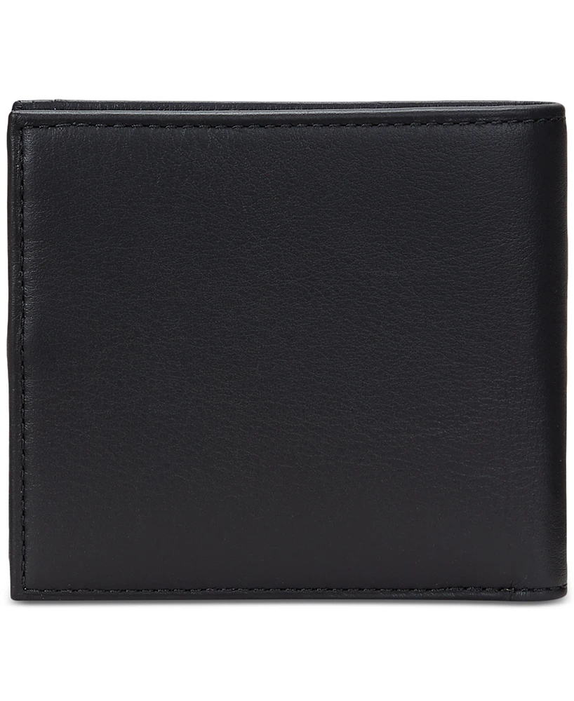 Polo Ralph Lauren Men's Smooth Leather Billfold Wallet