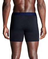 Under Armour Men's 3-Pack Performance Solid 6" Boxer Briefs