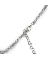 Jessica Simpson Blue Teardrop Sparkling Sapphire Crystal Pendant