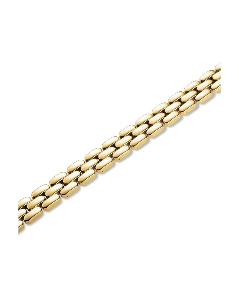 Rosefield Legacy Bracelet In 14K Yellow Gold Plated Stainless Steel