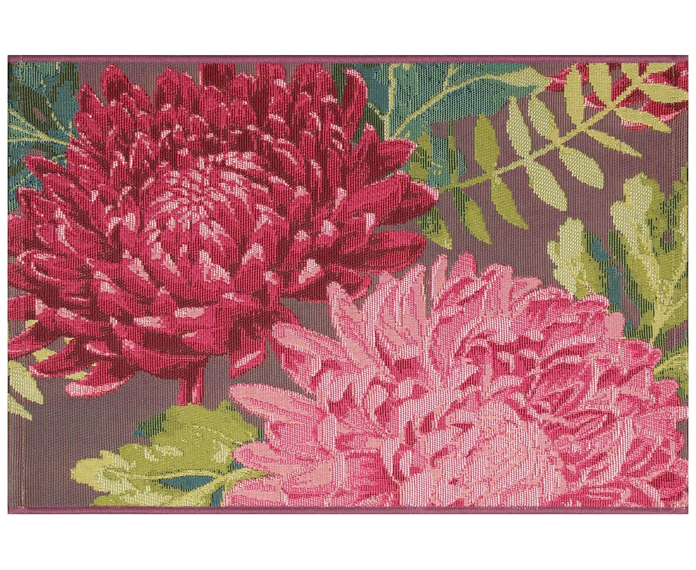 Liora Manne' Esencia Mums 2'x2'10" Area Rug