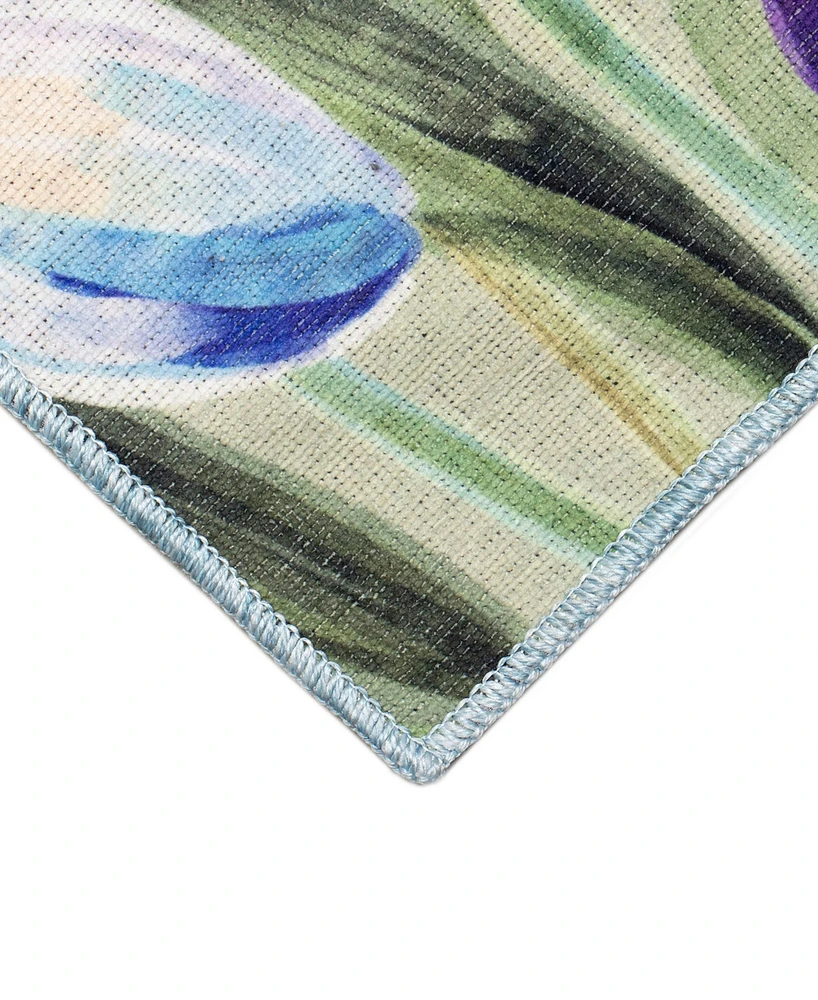 Liora Manne' Impressions Tulips 1'11"x2'11" Area Rug