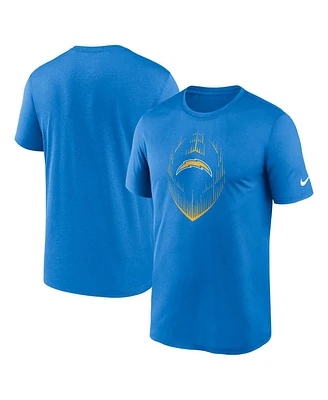 Nike Men's Powder Blue Los Angeles Chargers Primetime Legend Icon Performance T-Shirt