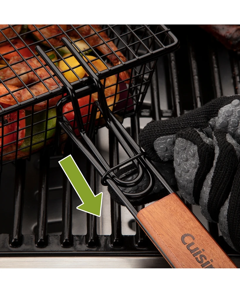 Cuisinart Nonstick Stainless Steel Grilling Basket