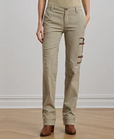 Lauren Ralph Lauren Women's Cotton-Blend Twill Jodhpur Pants