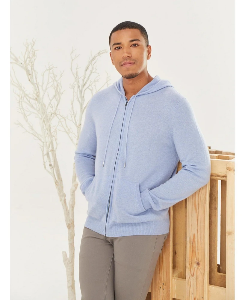 Gobi Cashmere Men's Zip Hoodie