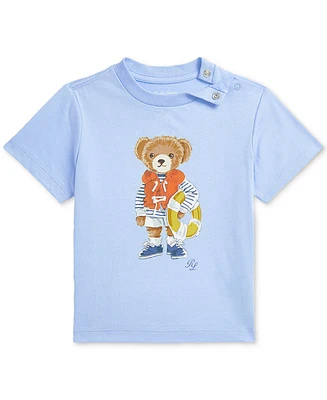 Polo Ralph Lauren Baby Boys Bear Cotton Jersey Tee