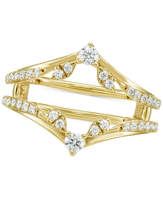 Diamond Chevron Ring Guard Enhancer (1/2 ct. t.w.) in 14k Gold