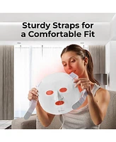 LifePro Led Light Therapy Face Mask - 3-Color Red Light Therapy for Face and Neck - Portable Home Facial Experience