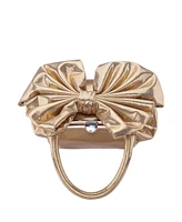 Nina Small Bow Frame Crossbody Bag