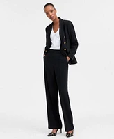 I.N.C. International Concepts Womens Straight Leg Pull On Pants Xs P Xl Exclusively At Macys