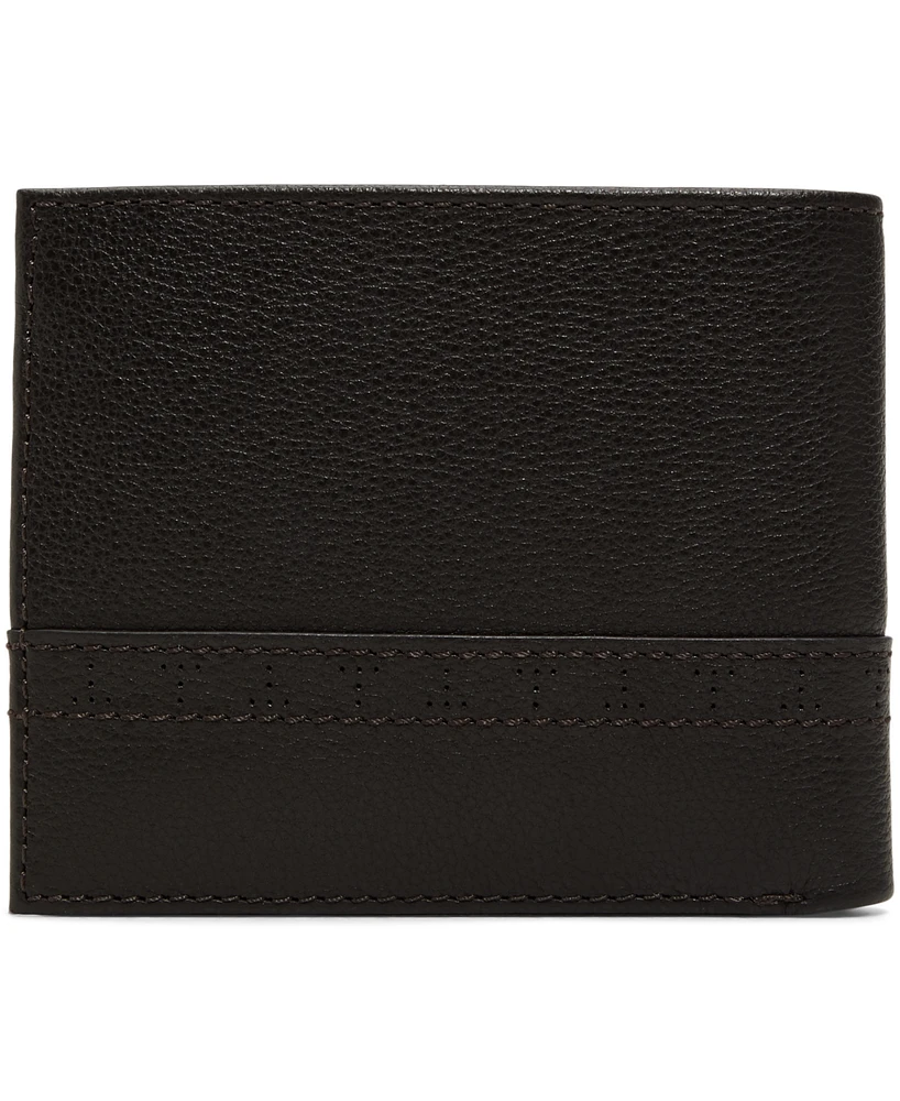 Ted Baker Pebble Dark Brown Leather Wallet
