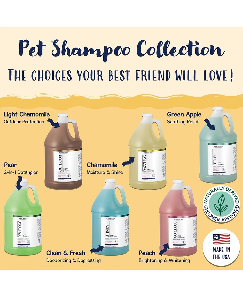 Bobbi Panter (Professional) Signature Outdoor Dog (Charlie Dog) Shampoo Clove Oil, Lavender Oil, Cedarwood Oil