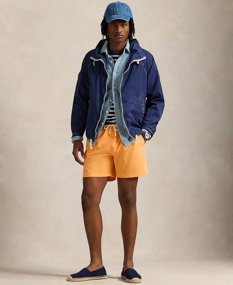 Polo Ralph Lauren Men's 5.75-Inch Traveler Classic Swim Trunk