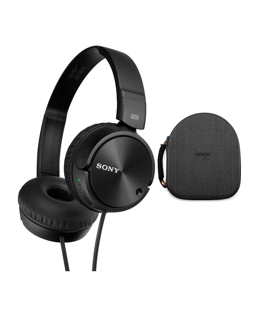 Sony ZX110NC Noise Cancelling Headphones with Protective Headphone Case