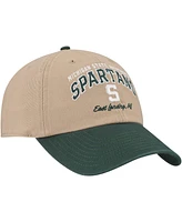 '47 Brand Men's Khaki Michigan State Spartans Local Clean Up Adjustable Hat
