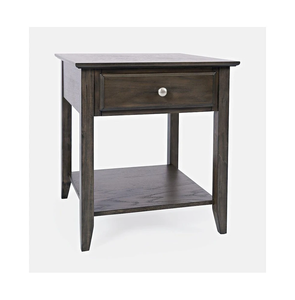 Modern Espresso End Table