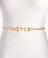 Giani Bernini Horsebit Cobra Stretch Metal Belt