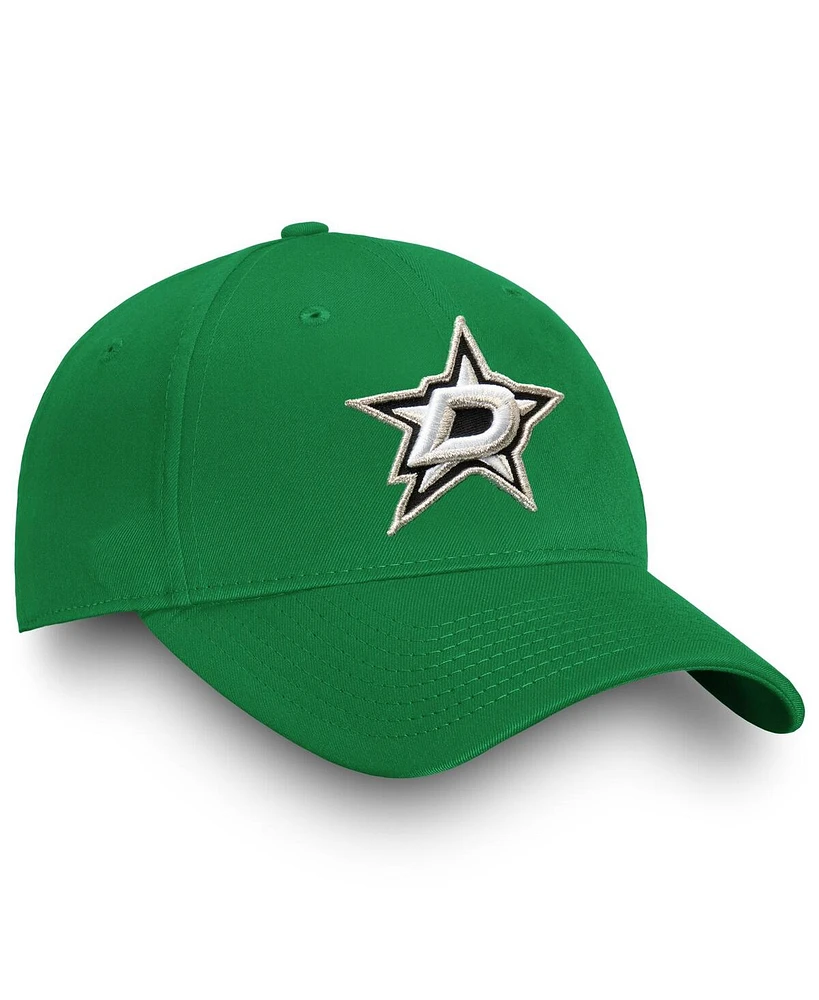 Fanatics Men's Kelly Green Dallas Stars Core Adjustable Hat