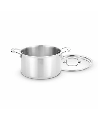 Heritage Steel Titanium Series Fully Cladded 8-Quart Stock Pot with Lid