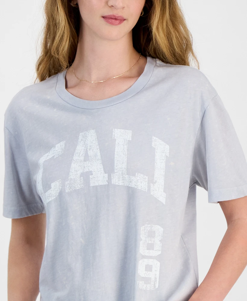 Rebellious One Juniors' Cali 89 Graphic T-Shirt