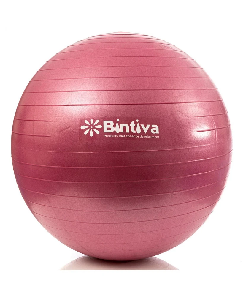 Bintiva Anti-Burst Exercise Stability Yoga Ball for Fitness 65cm