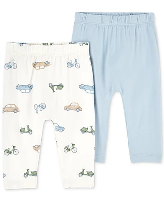 PurelySoft by Carter's Baby PurelySoft Pants, Pack of 2