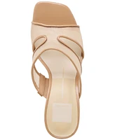 Dolce Vita Women's Gitel Crossband Slide High Heel Dress Sandals