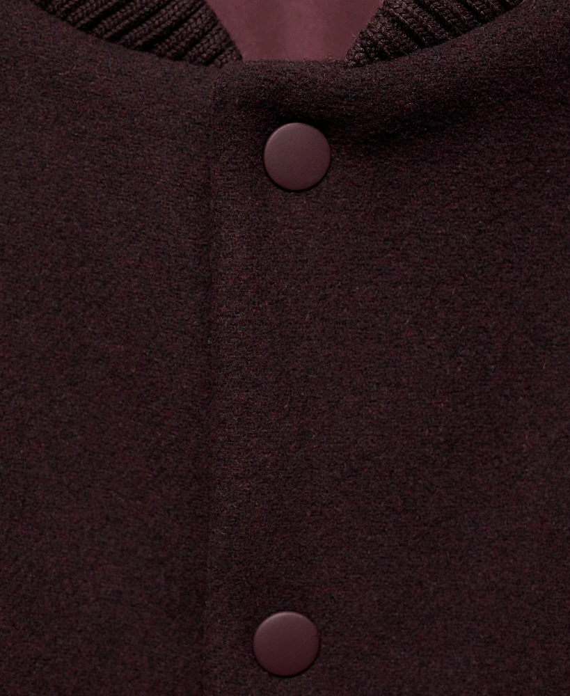 Mango Men's Two-Tone Bomber Jacket