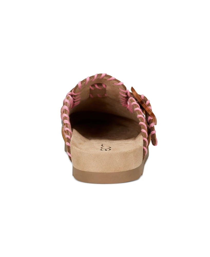 Earth Women's Gena Stitched Flat Clogs