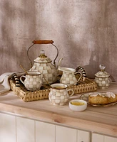 Mackenzie-Childs Mocha Check Mug